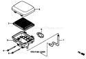 Part Location Diagram of 17220ZL8000 Briggs and Stratton Housing Comp., Air Cleaner